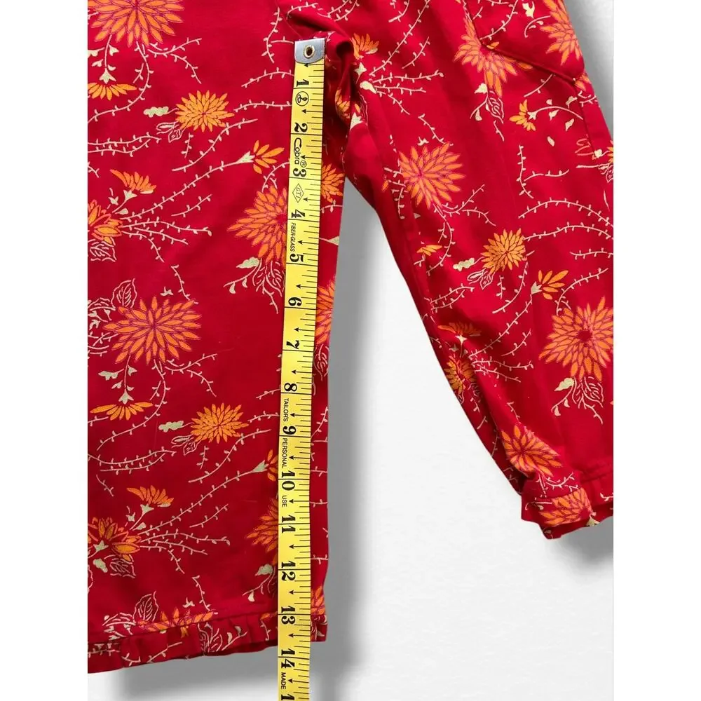Hanna Andersson Floral Tunic Outfit, Size 5